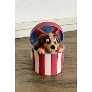 LENOX Disney LADY and Tramp‎ Ceramic Decorative Thimble Figurine 2.25"